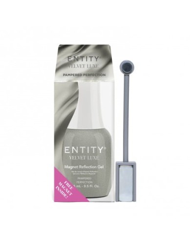 Lakier hybrydowy ENTITY Velevt Luxe Magnet Reflection Gel 15ml - Pampered Perfection