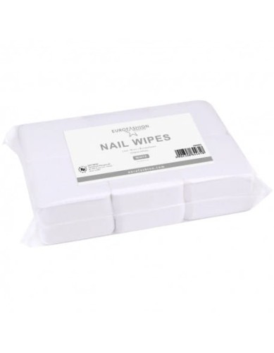 Waciki bezpyłowe Euro Fashion Lint-Free Nail Wipes 300szt. - białe