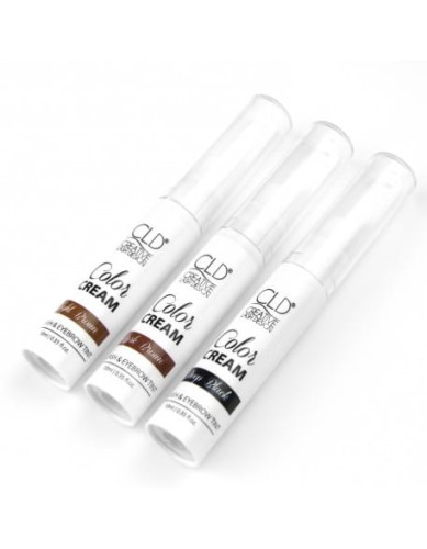 Farbka do brwi + developer cream CLD Tint Kit 2x10ml - Light Brown