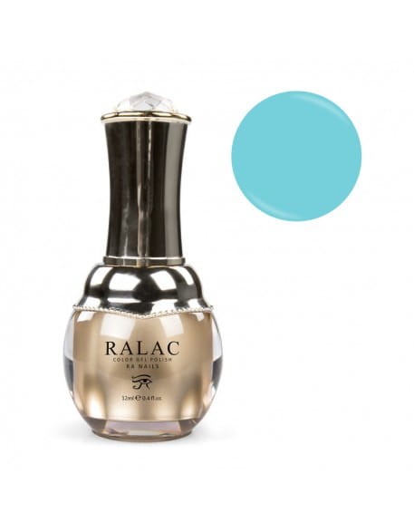 Żel RaNails RALAC Soak Off Color Gel 12ml - 421 - Teal Pom Pom - Pom Pom Collection
