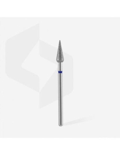 Frez Staleks diamentowy gruszka niebieska EXPERT 4mm/12mm