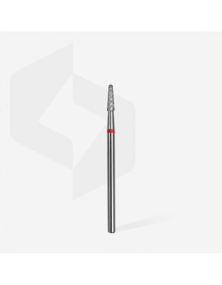 Frez Staleks  z węglika spiekanego stożek czerwony EXPERT 2,3mm/8mm