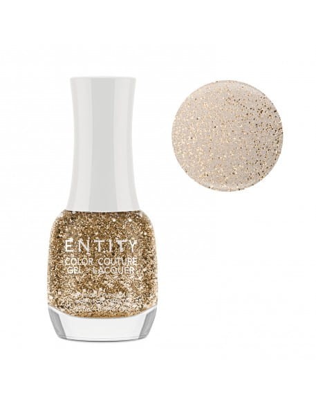 Lakier Entity Color Counture Gel-Lacquer 15ml - Drops Of Gold