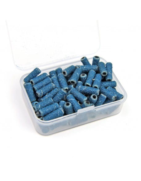 Cylinderki EF 3mm grit 80 niebieskie 100 szt.