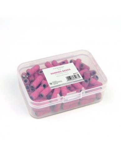 Cylinderki EF 3mm grit 120 różowe 100 szt.