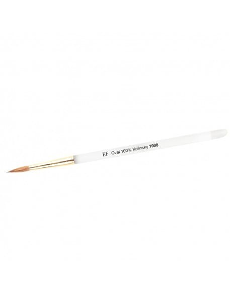 Pędzelek EF Oval 100% Kolinsky  nr 1008