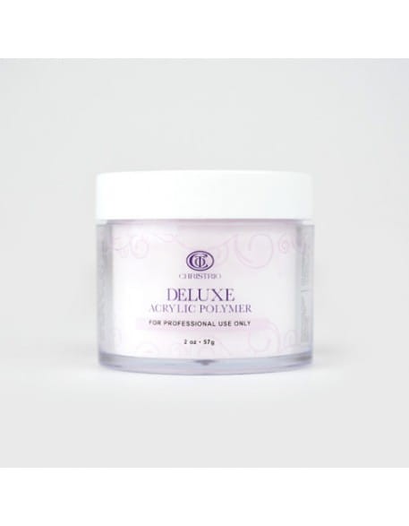 Puder do masy akrylowej Christrio Deluxe Acrylic Polymer French White - 60g - biały