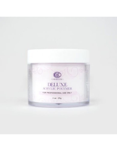 Puder do masy akrylowej Christrio Deluxe Acrylic Polymer Super White - 60g - super biały