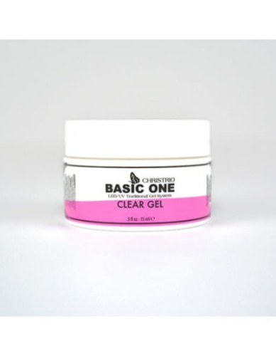 Żel UV/LED Christrio Basic One Clear Gel - 15 ml - przezroczysty