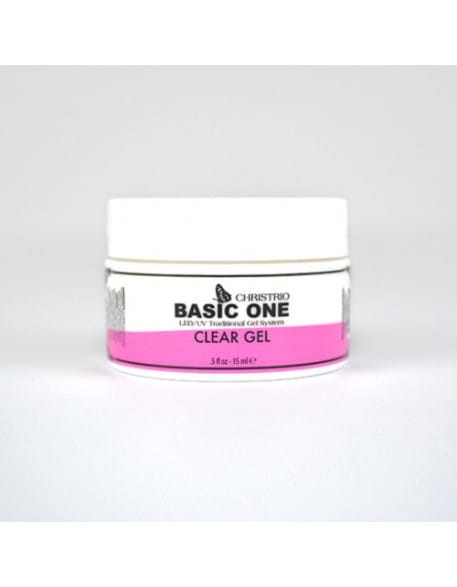 Żel UV/LED Christrio Basic One Clear Gel - 15 ml - przezroczysty