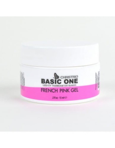 Żel UV/LED do French Manicure Christrio Basic One French Pink Gel 15ml