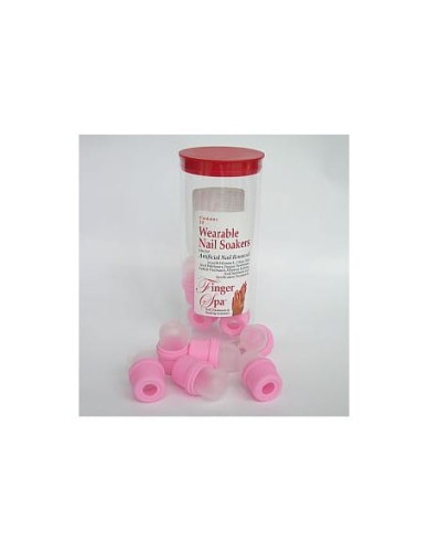 Naparstki do paznokci Finger Spa Nail Soakers - 10 szt