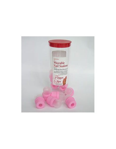 Naparstki do paznokci Finger Spa Nail Soakers - 10 szt