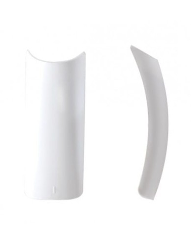 Tipsy białe NSI Elation White Nail Tips 150szt.  (15szt. z każdego rozmiaru)