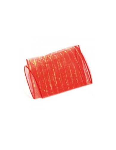 Ozdoba tasiemka - czerwona