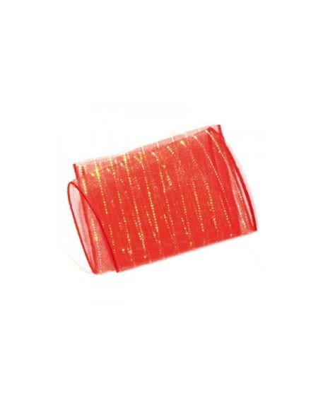 Ozdoba tasiemka - czerwona