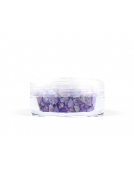 Ozdoby muszelki - fioletowe