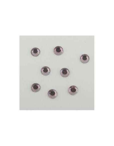 Cyrkonie duże 40szt. - fioletowe