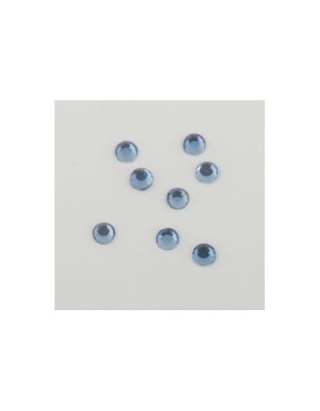 Cyrkonie duże 40szt. - niebieskie