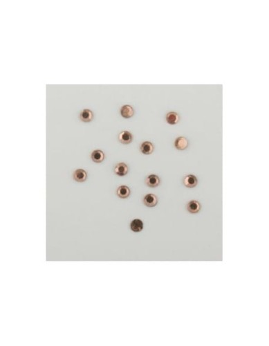 Cyrkonie małe 100szt. - jasno różowe