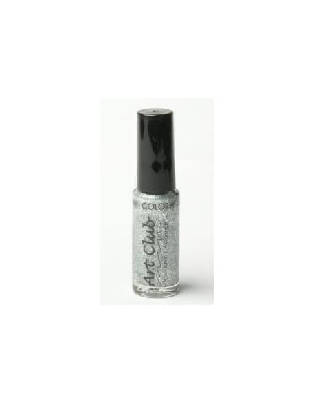 Lakier do zdobień Art Club 7ml - silver glitter