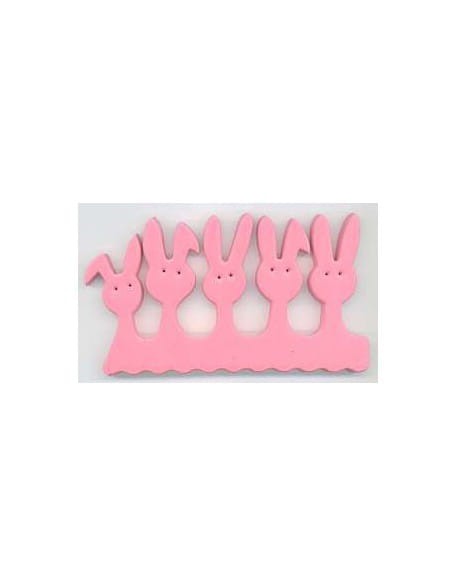 Separatory króliczki (para) - różowe