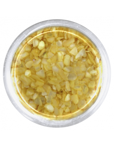 Ozdoby muszelki - żółte