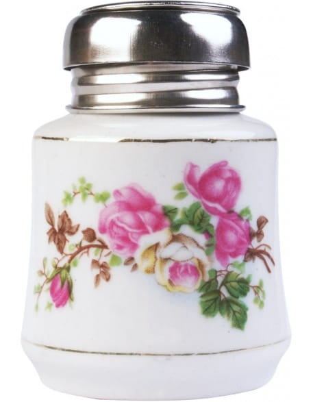 Dozownik porcelanowy  120ml z kwiatkiem