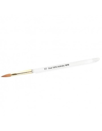 Pędzelek EF Oval 100% Kolinsky  nr 1010