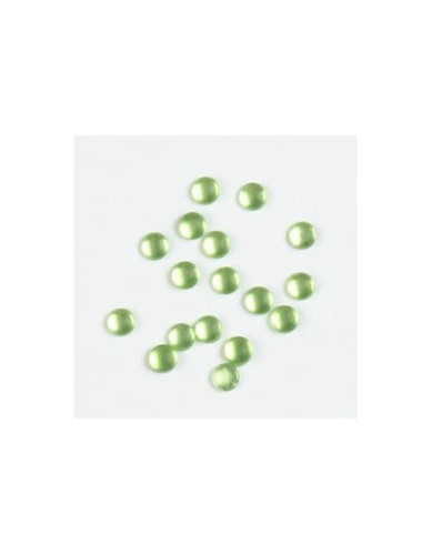 Cyrkonie perełki 50szt (ss10) - zielone