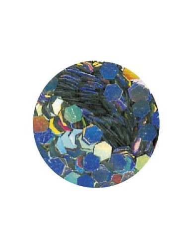 Konfetti hologram mini - srebrne opalizujące