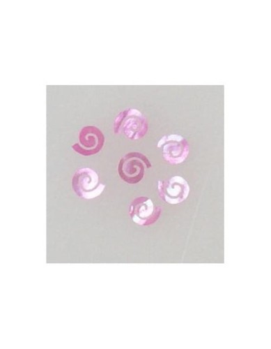Ozdoby z muszelek 20szt. wzór nr 01 - różowe opalizujące