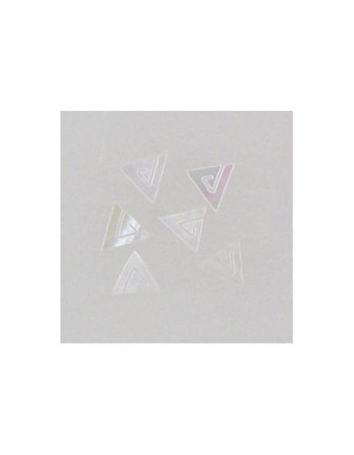 Ozdoby z muszelek 20szt. wzór nr 11 - białe opalizujące