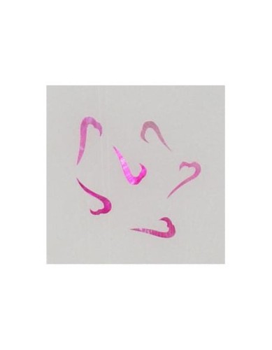 Ozdoby z muszelek 20szt. wzór nr 09 - różowe opalizujące