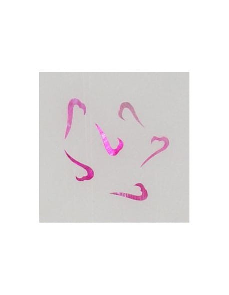 Ozdoby z muszelek 20szt. wzór nr 09 - różowe opalizujące