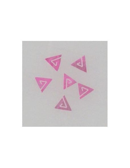 Ozdoby z muszelek 20szt. wzór nr 11 - różowe opalizujące