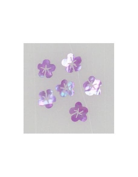 Ozdoby z muszelek 20szt. wzór nr 12 - fioletowe opalizujące