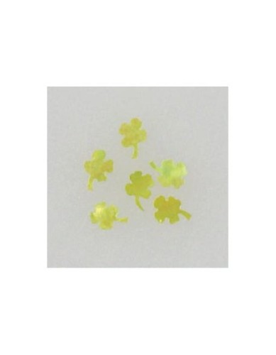 Ozdoby z muszelek 20szt. wzór nr 17 - jasno zielone opalizujące