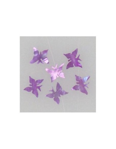 Ozdoby z muszelek 20szt. wzór nr 08 - fioletowe opalizujące