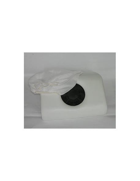 Pochłaniacz pyłu Nail Dust - biały