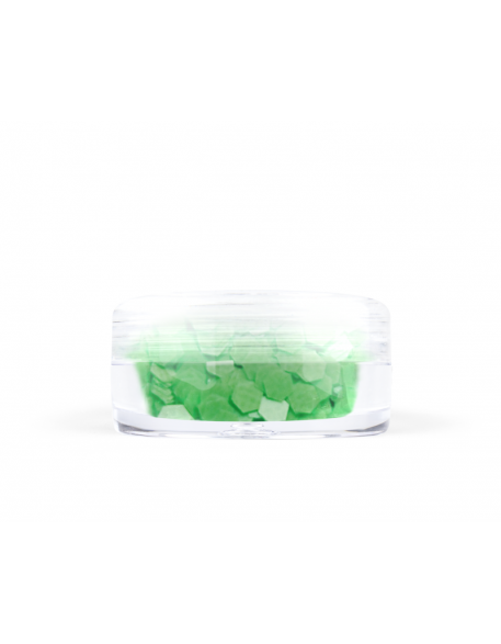 Konfetti hologram mini - neonowy zielony