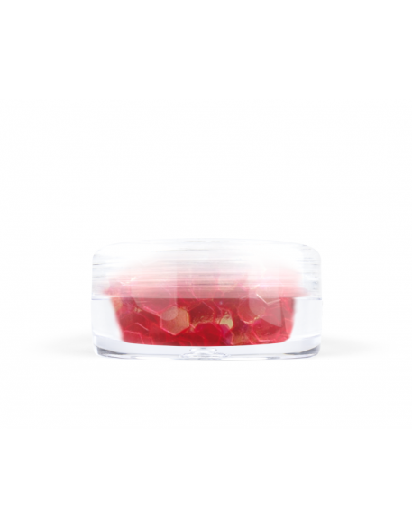 Konfetti hologram mini - różowe opalizujące