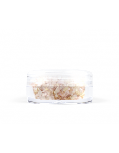 Ozdoby muszelki - łososiowe