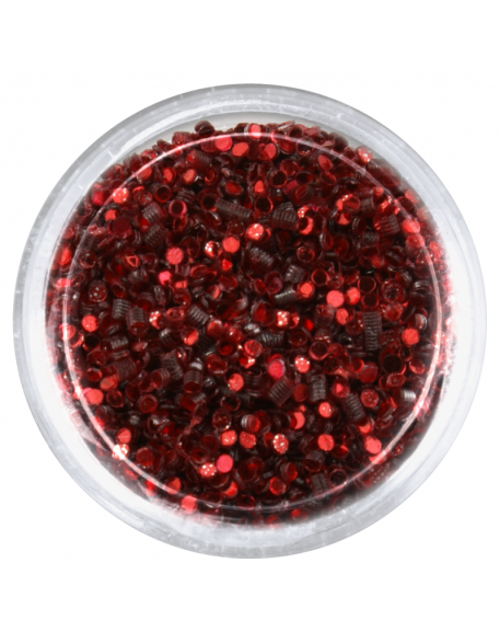 Konfetti cekiny - czerwone