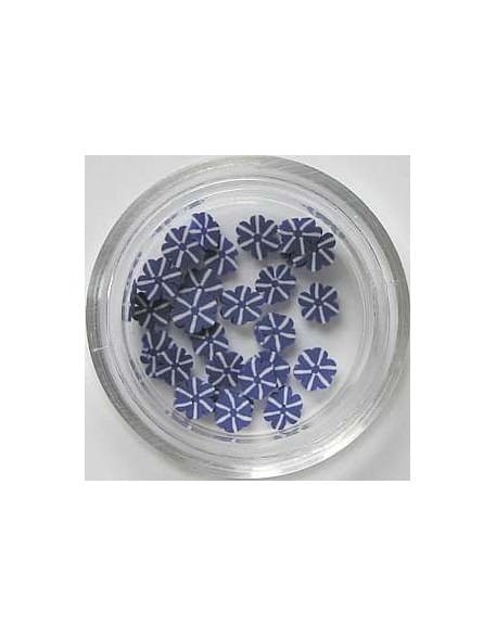 Ozdoby gumowe (FIMO)  25szt - kwiatki nr 2