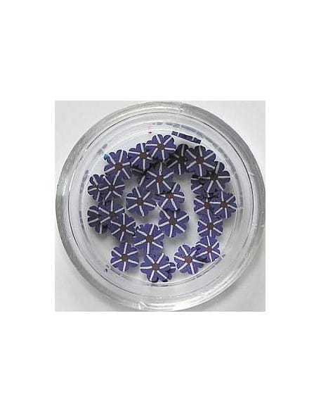 Ozdoby gumowe (FIMO)  25szt - kwiatki nr 4