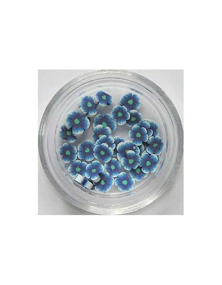 Ozdoby gumowe (FIMO)  25szt - kwiatki nr 12