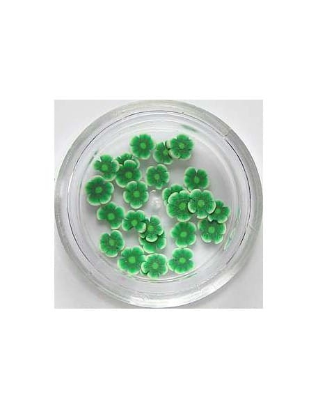 Ozdoby gumowe (FIMO)  25szt - kwiatki nr 14