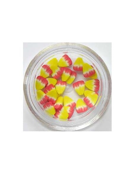 Ozdoby gumowe (FIMO)  25szt - pawie oczka nr 27