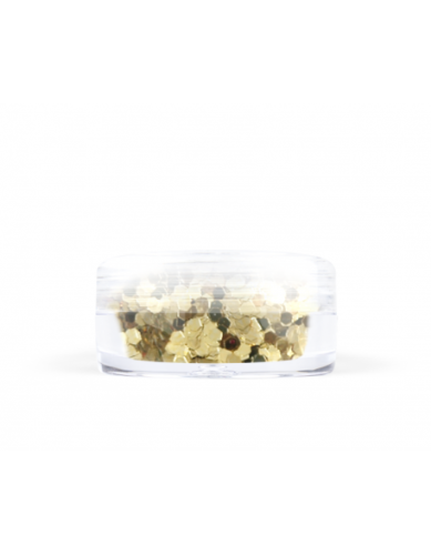 Konfetti brokat hologram - złoty